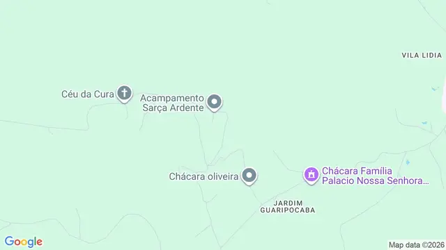 Mapa do bairro Jardim Guaripocaba, Santo André - SP
